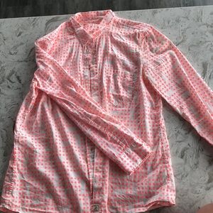 Patterned Gap Button Up Shirt